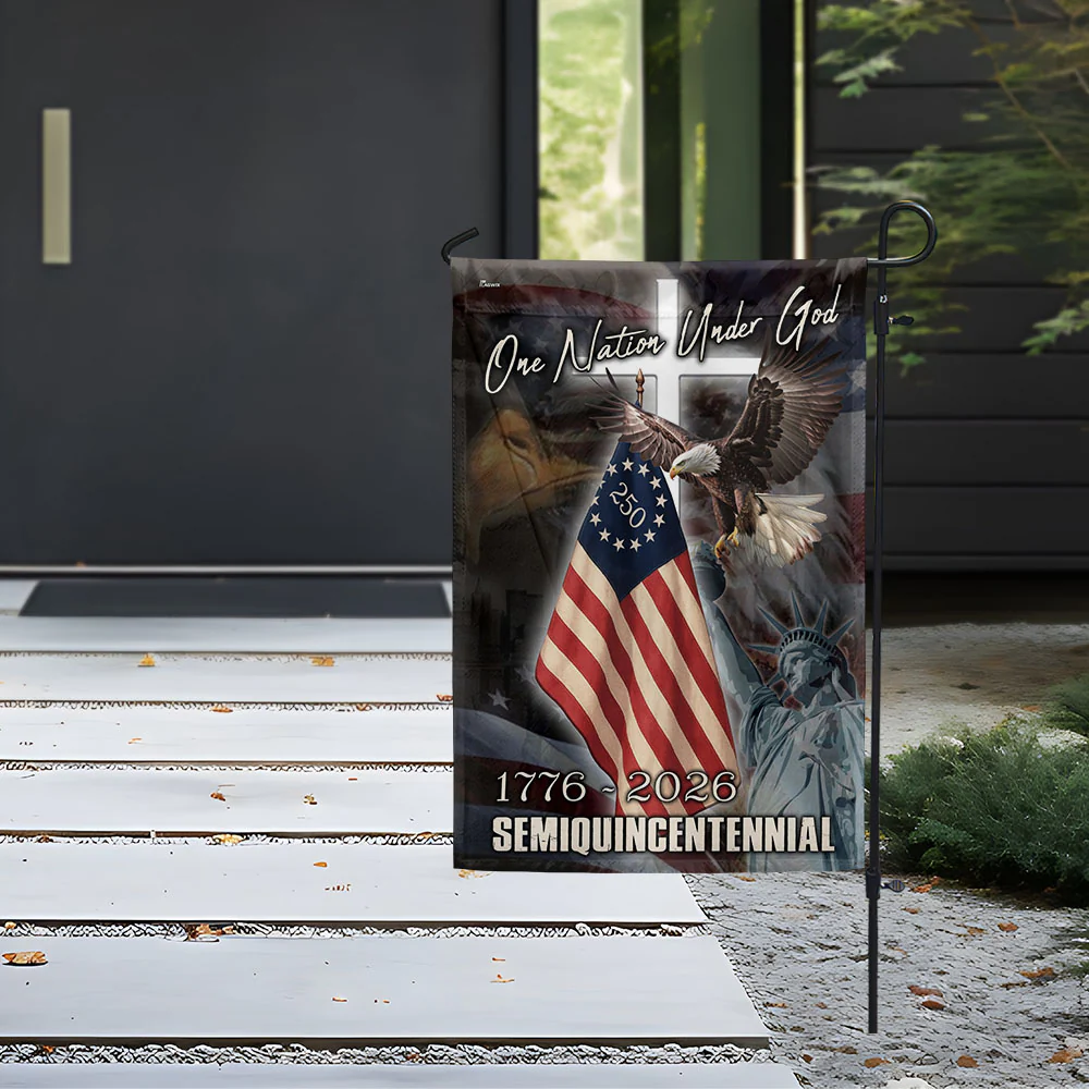 One Nation Under God 1776-2026 Flag | Semiquincentennial American Flag