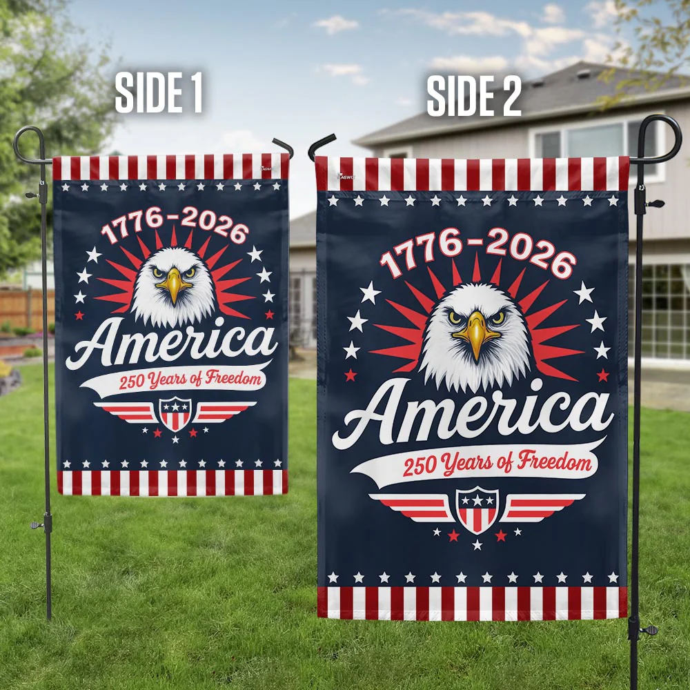 American Flag - 250 years of America Semiquincentennial Eagle Flag