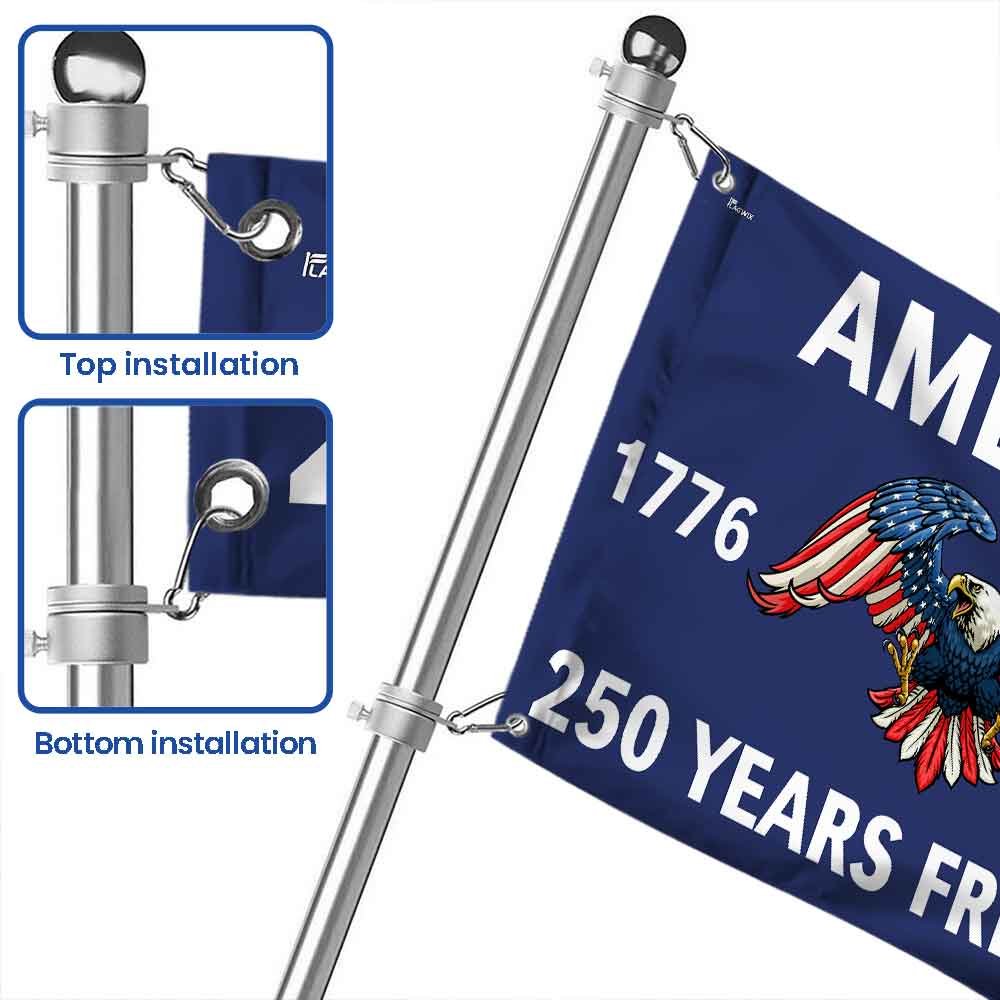 American Flag - America 250th Anniversary Grommet Freedom 4th of july Flag