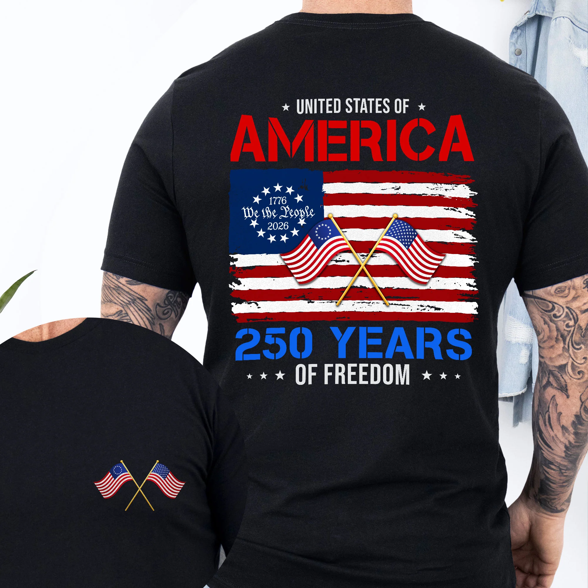 United States of America Shirt, America 250 Years of Freedom T-shirt