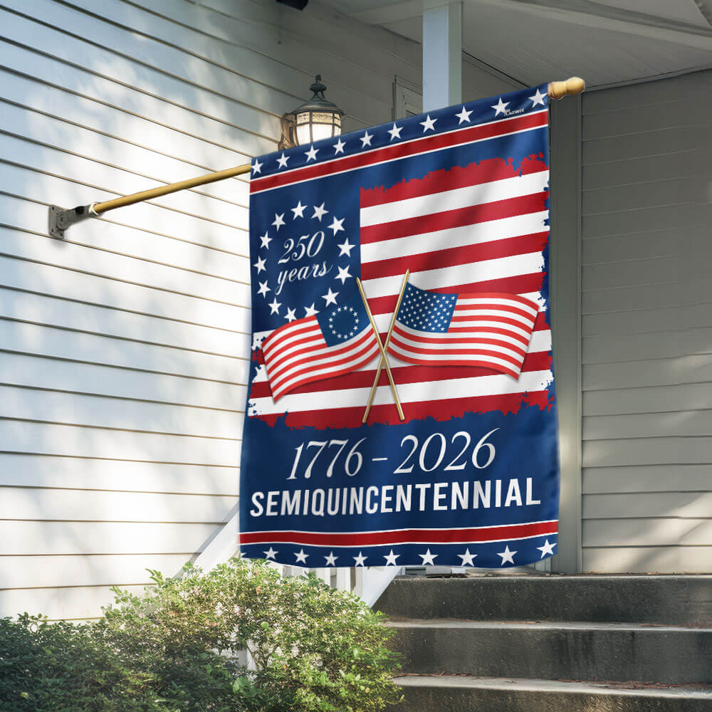 American Flag - America 250th Anniversary Semiquincentennial Decorative Flag