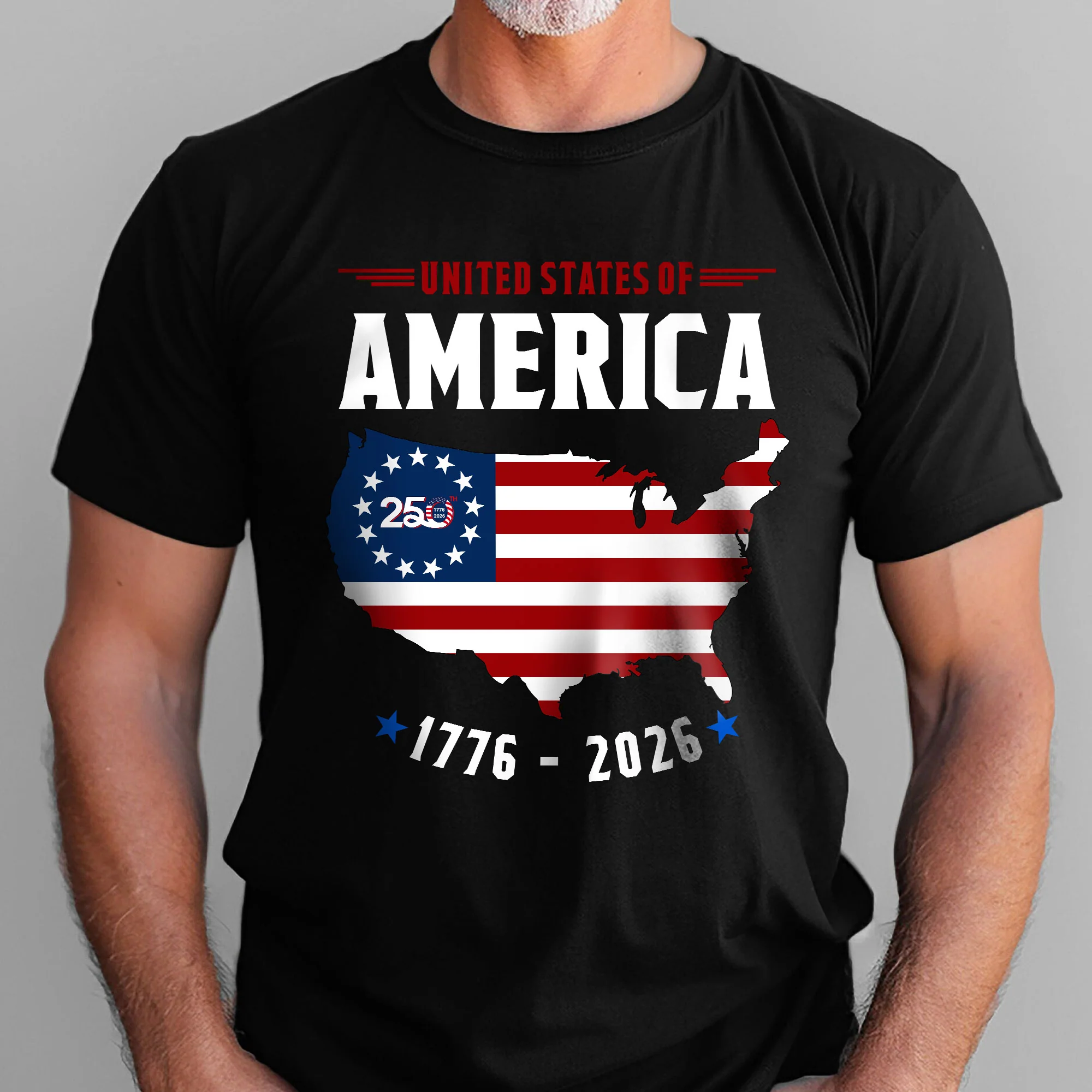 250 Years T-shirt |  Patriotic 1776–2026 United States of America Shirt