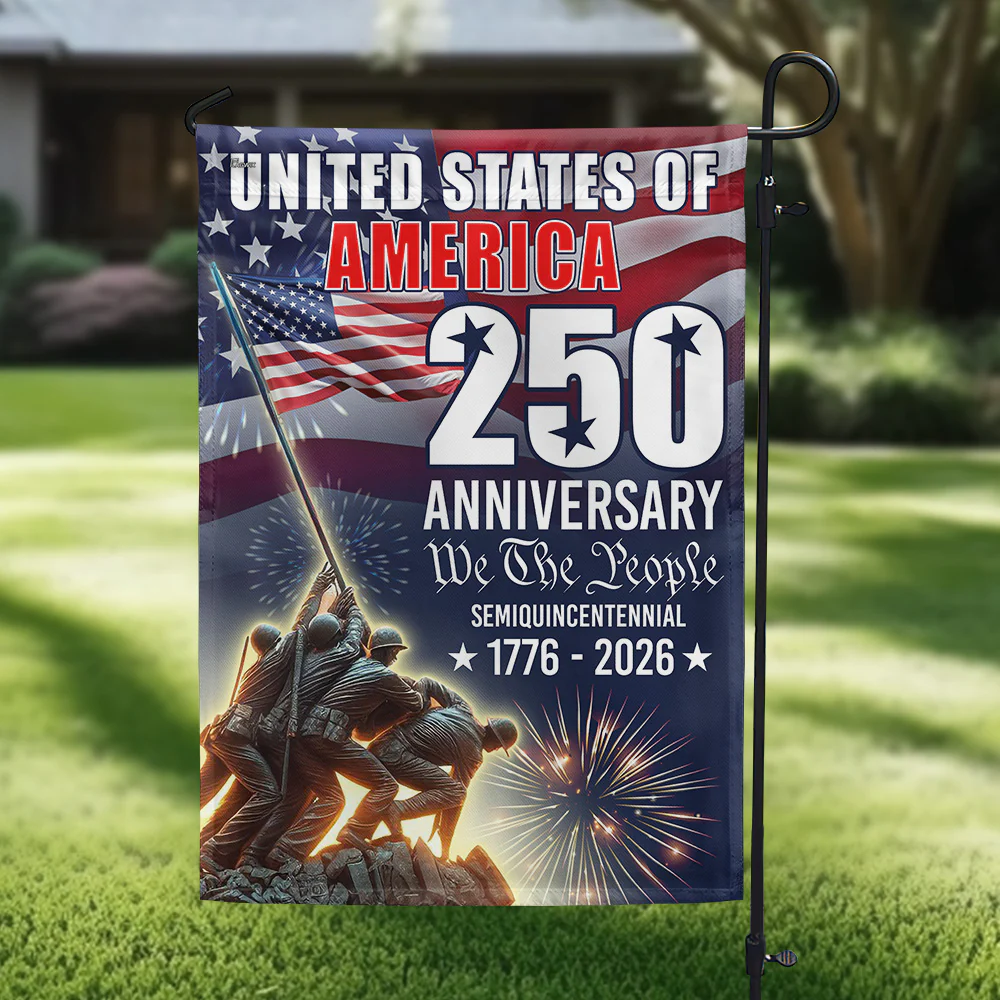 250 Years of America United States Semiquincentennial 1776 2026 We The People Patriotic Flag