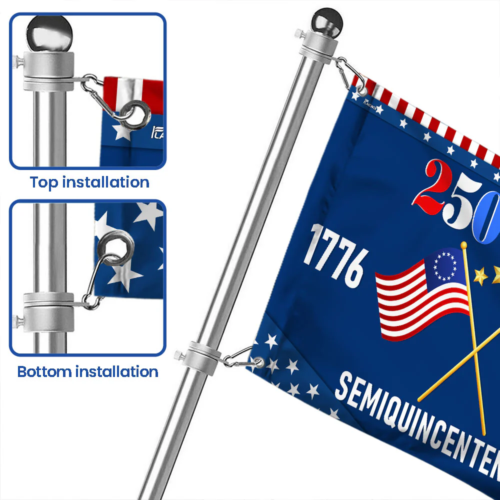 American Flag - America 250th Anniversary Semiquincentennial Grommet Flag