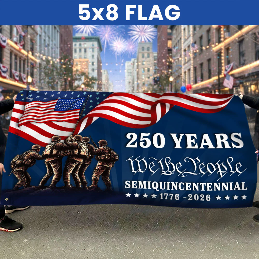 American Flag, 250 Years We The People Semiquincentennial Grommet Flag