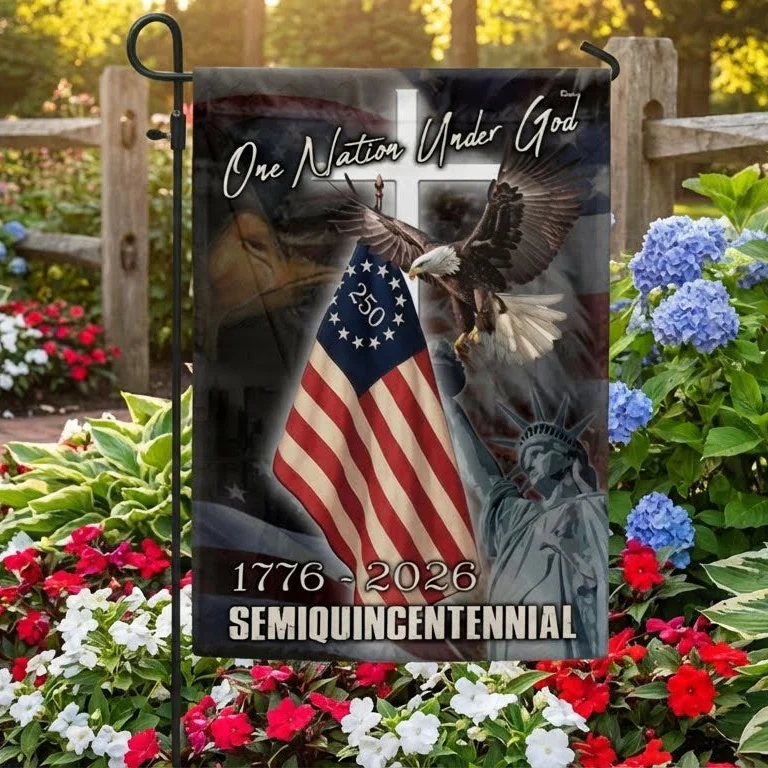One Nation Under God 1776-2026 Flag | Semiquincentennial American Flag