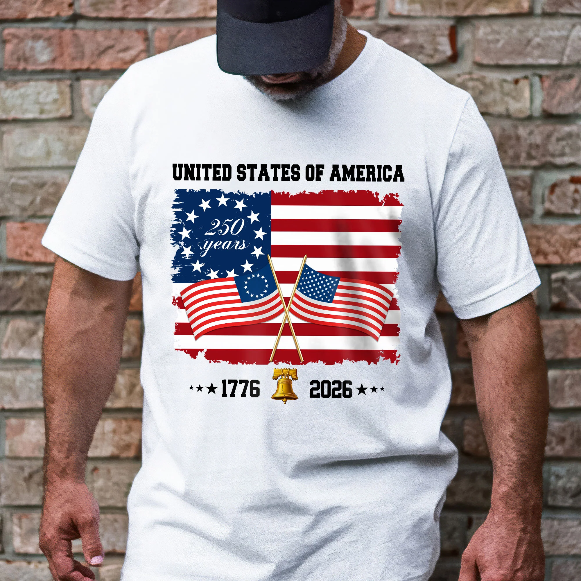 United States of America T-shirt | Patriotic 250th Anniversary Shirt