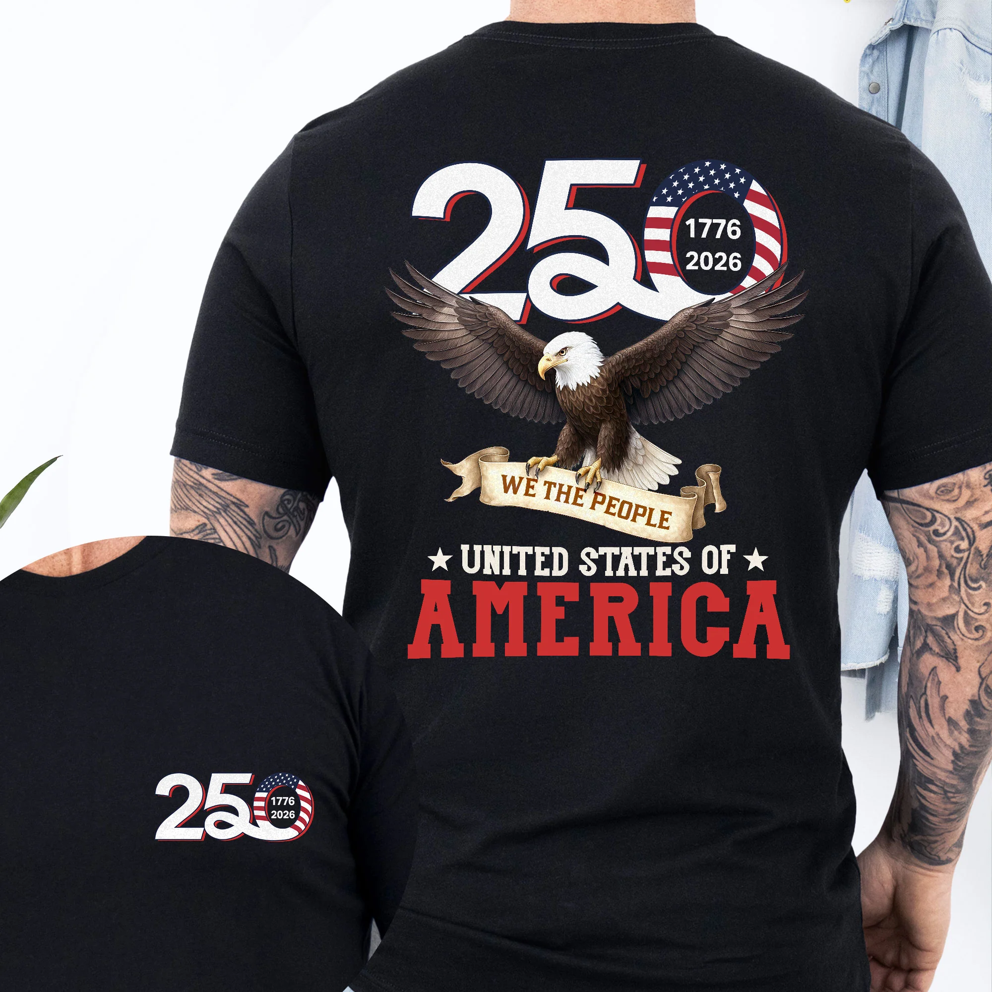 We the People T-Shirt, 250th Anniversary United States of America Shirt