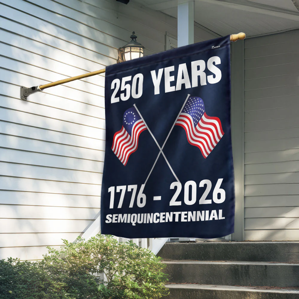 American Flag - America 250th Anniversary Flag for Patriotic Decor
