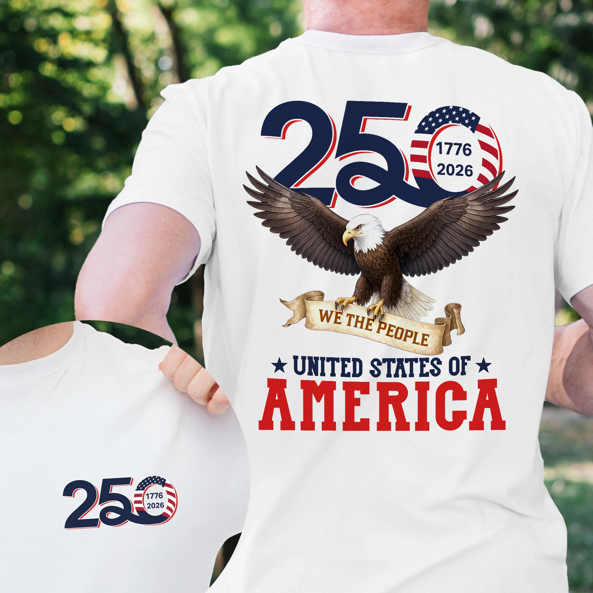 We the People T-Shirt, 250th Anniversary United States of America Shirt