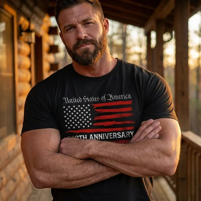 Patriotic Shirt, America 250th Anniversary Semiquincentennial Shirt