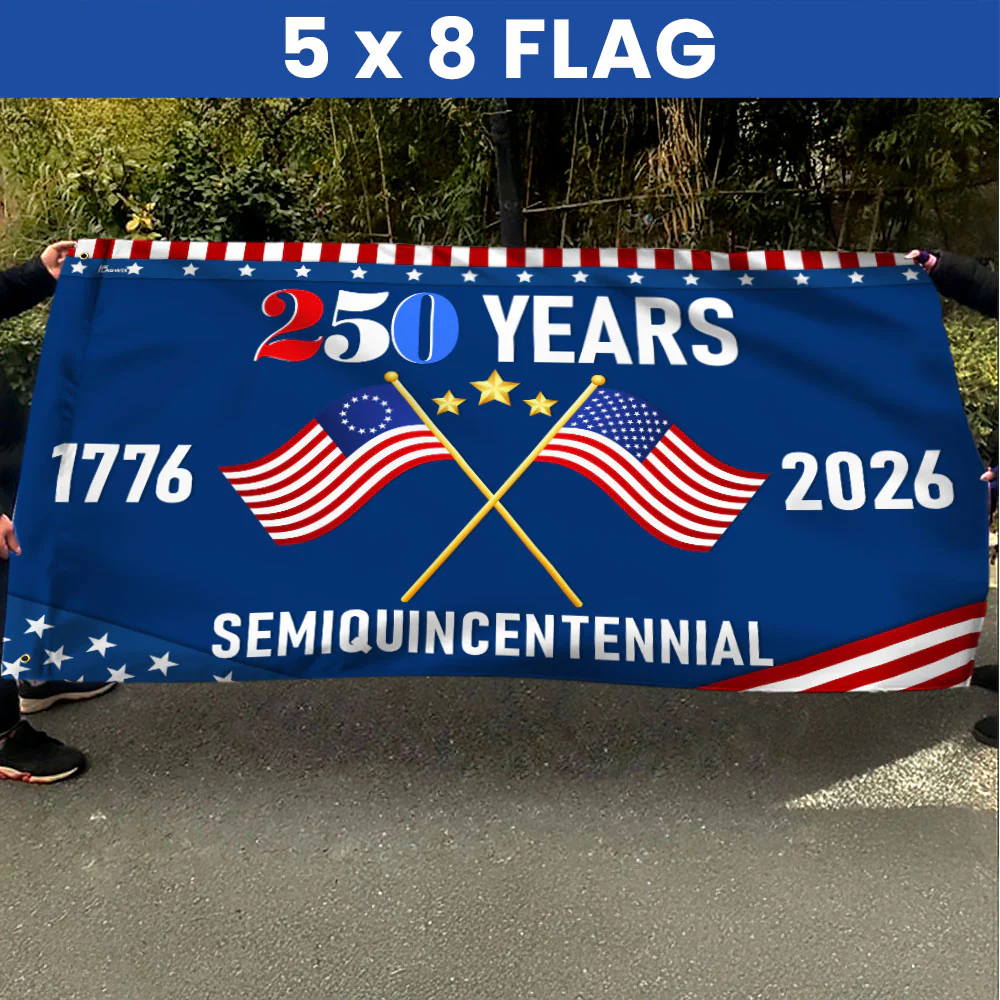 American Flag - America 250th Anniversary Semiquincentennial Grommet Flag