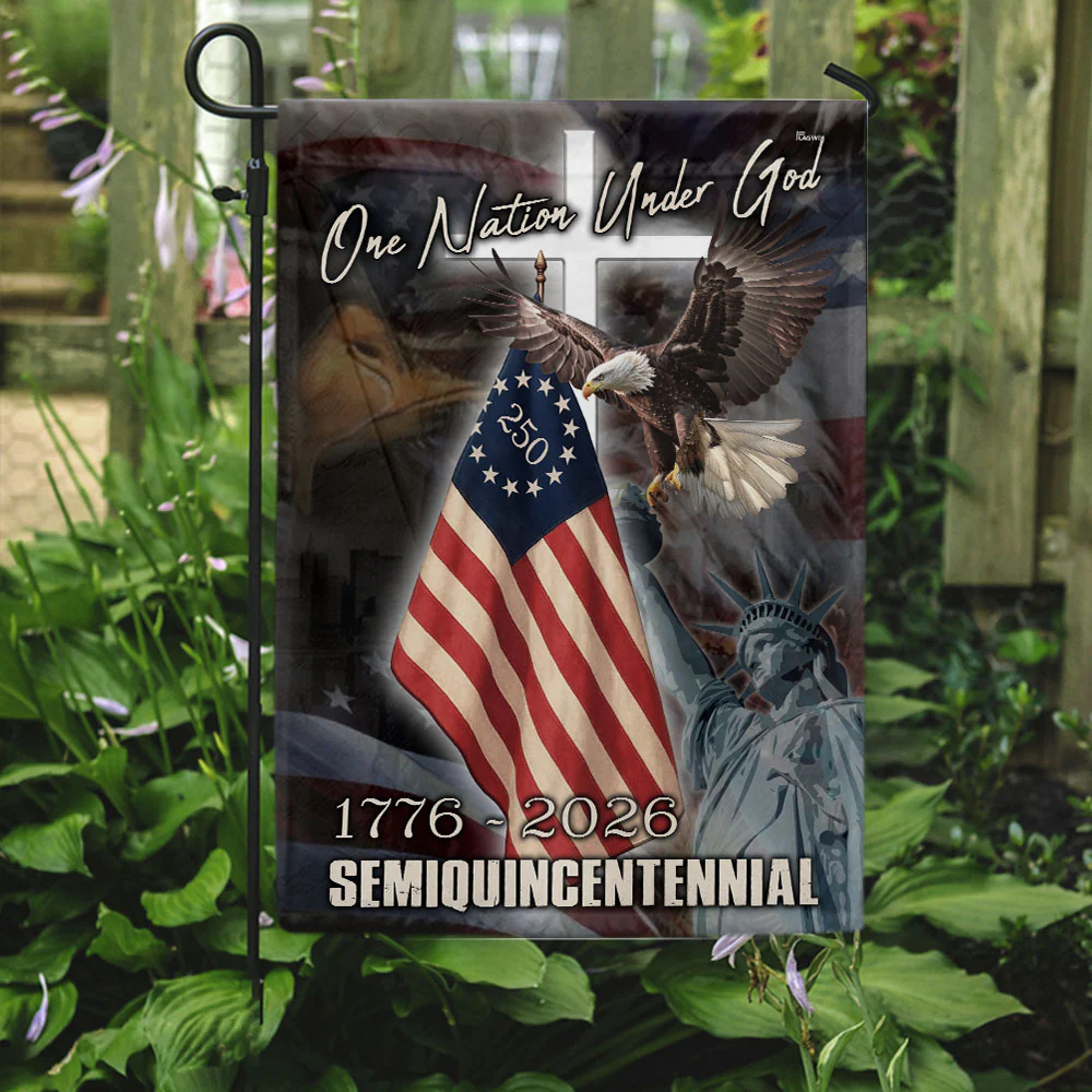 One Nation Under God 1776-2026 Flag | Semiquincentennial American Flag