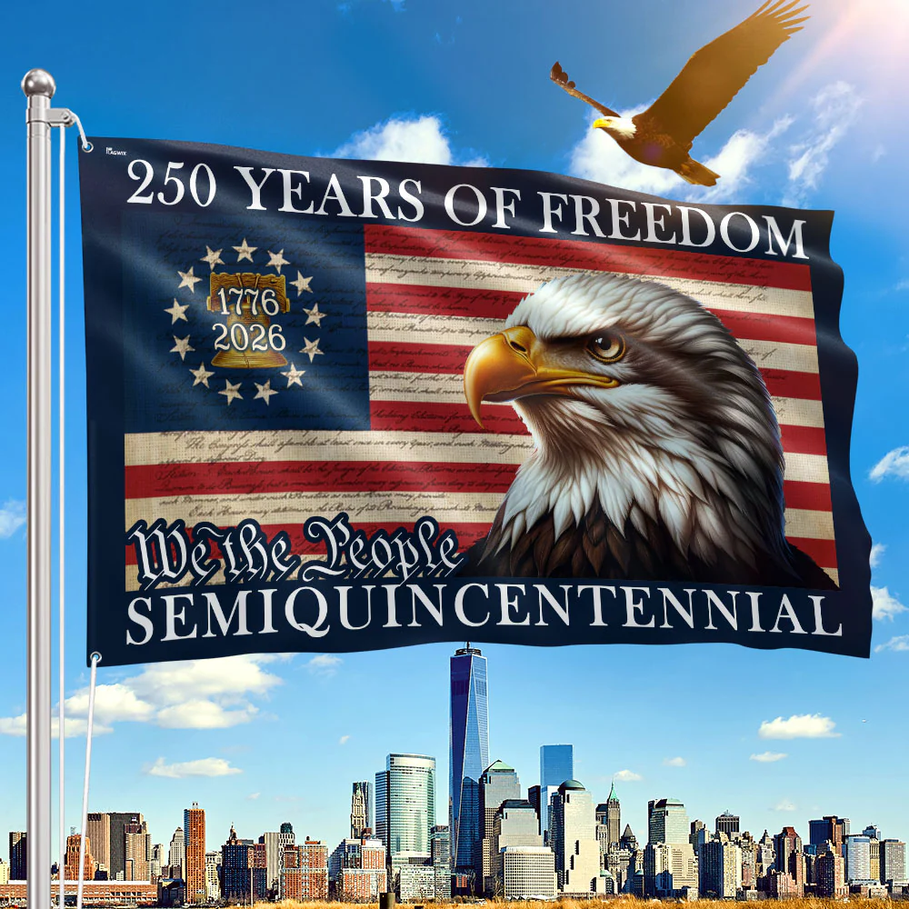 250 Years of Freedom American Flag | Semiquincentennial Eagle Flag