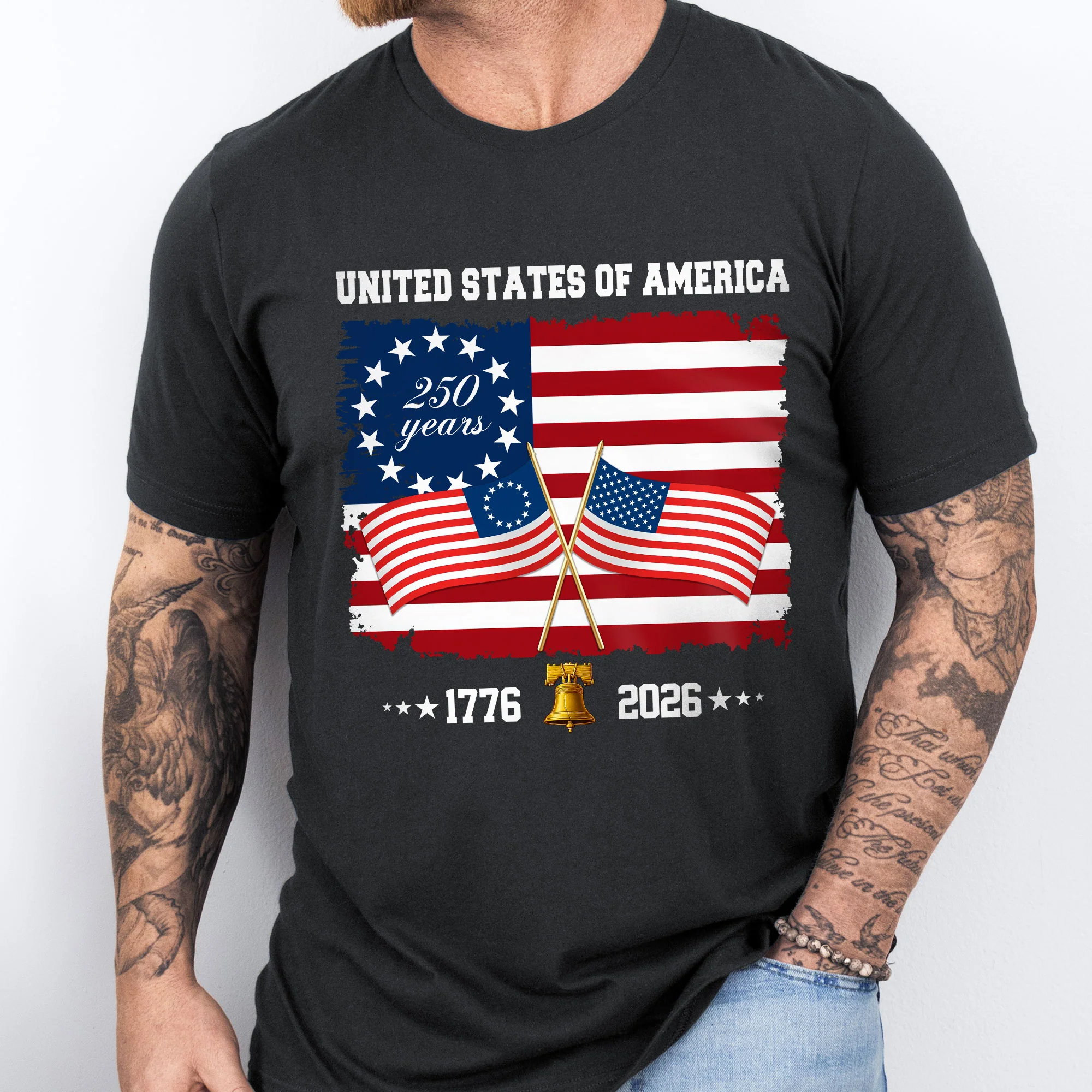 United States of America T-shirt | Patriotic 250th Anniversary Shirt