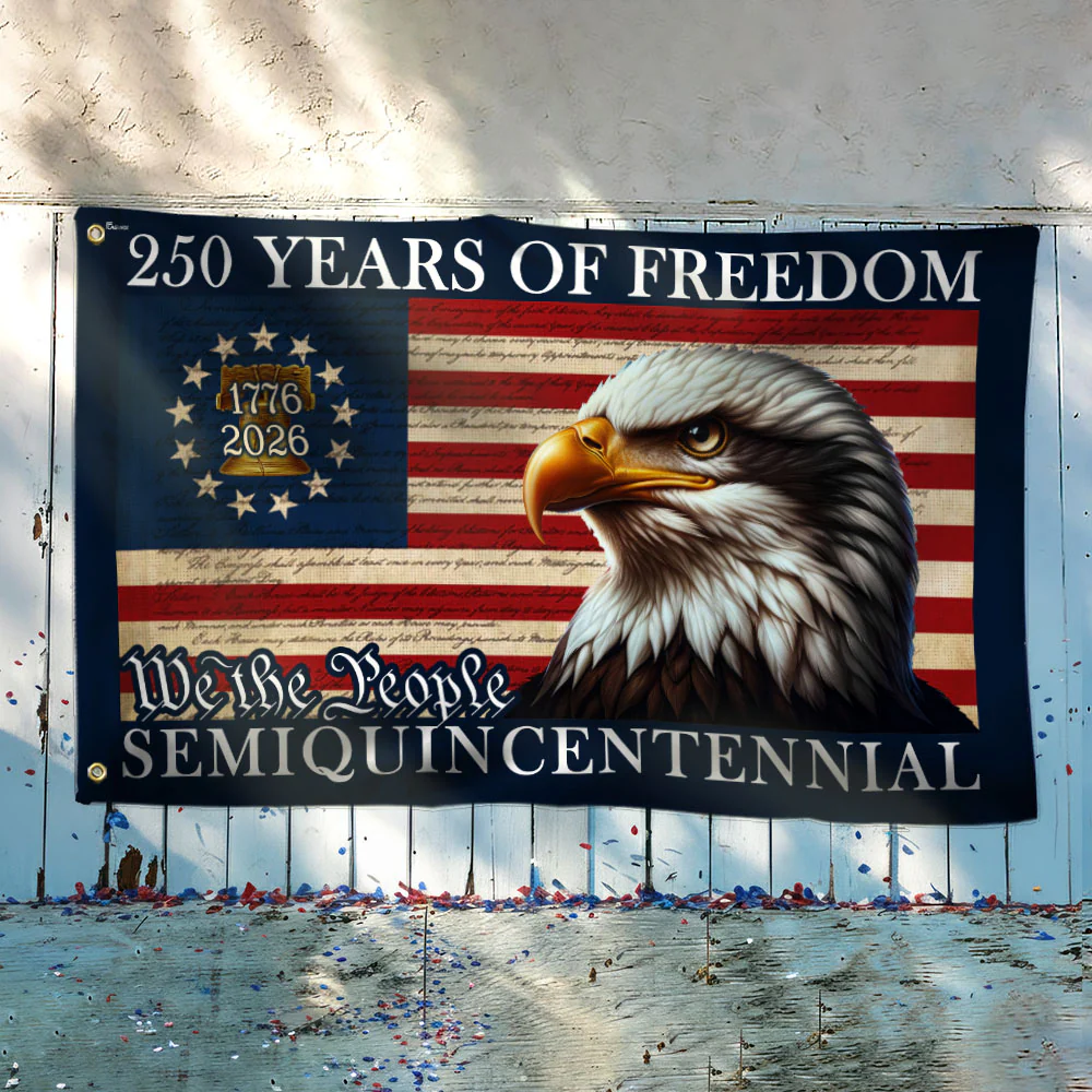 250 Years of Freedom American Flag | Semiquincentennial Eagle Flag