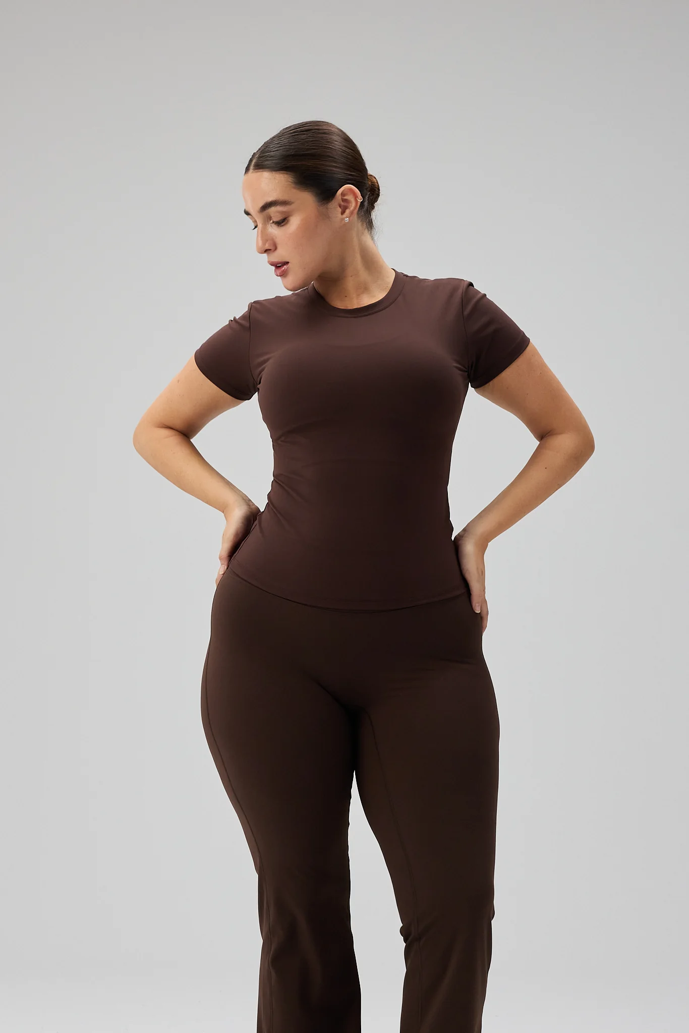 Flare Pants - Pecan Brown