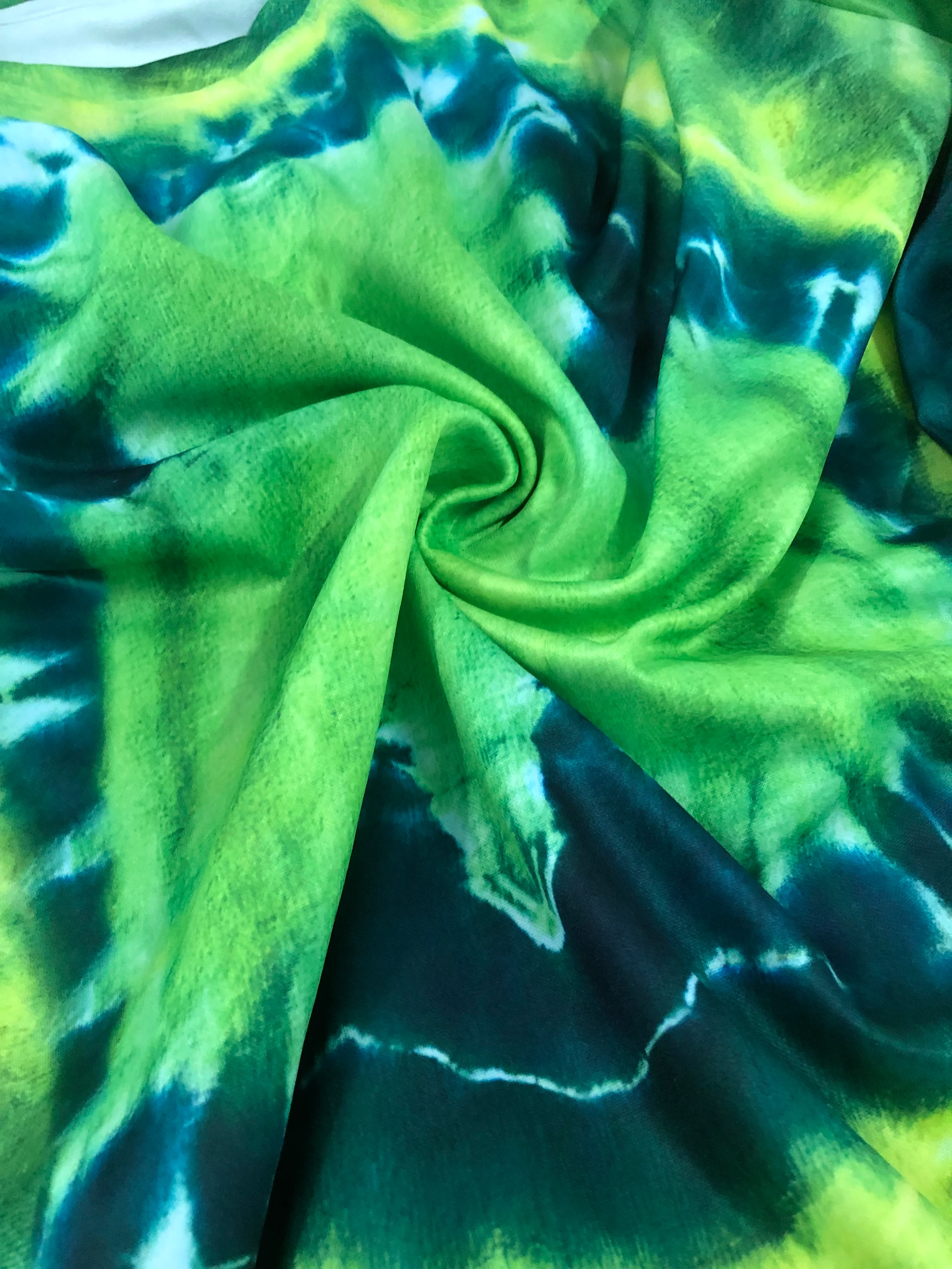 Shamrock Gradient Print Top