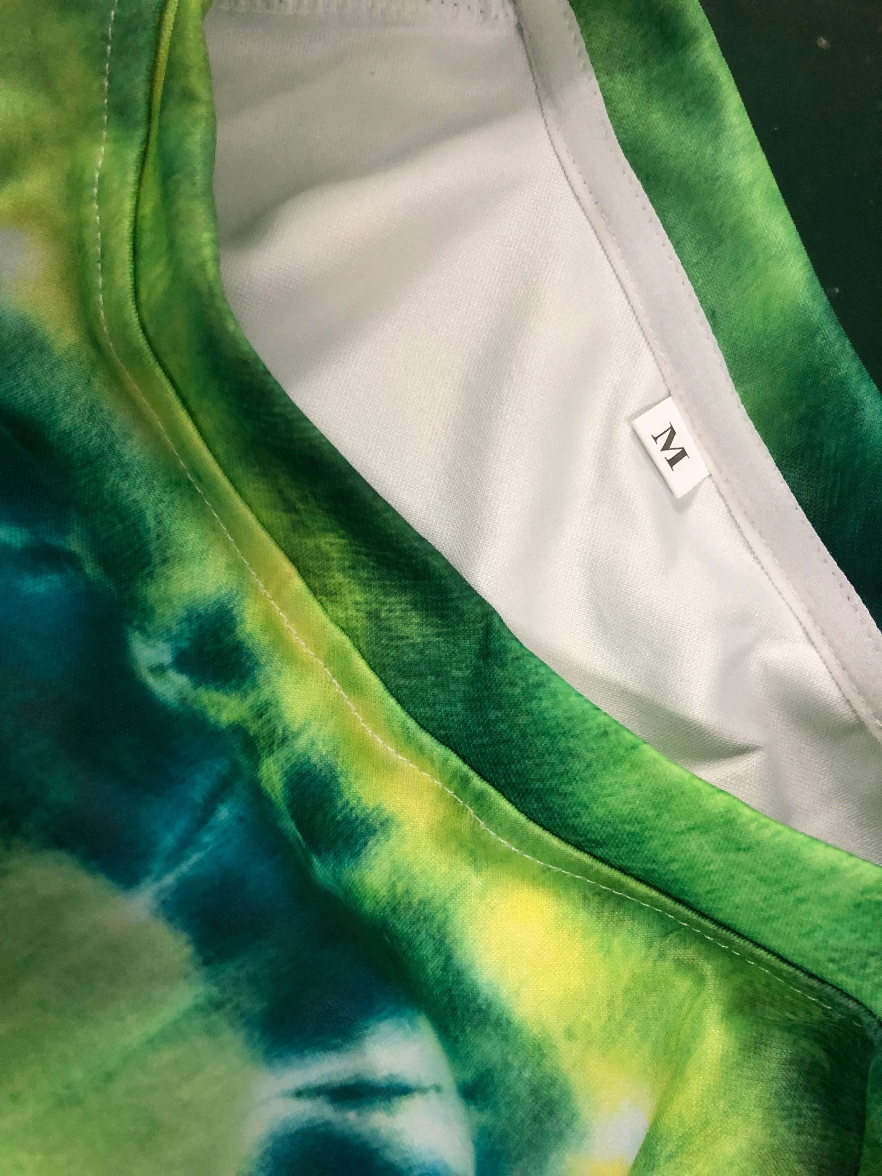 Shamrock Gradient Print Top