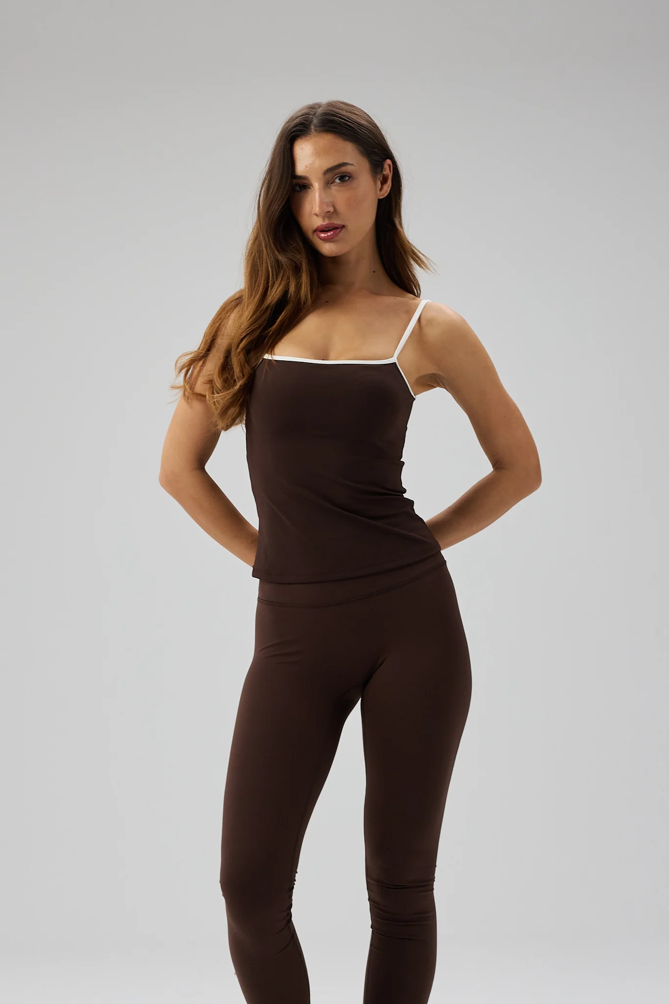 Active Tank Top - Pecan Brown