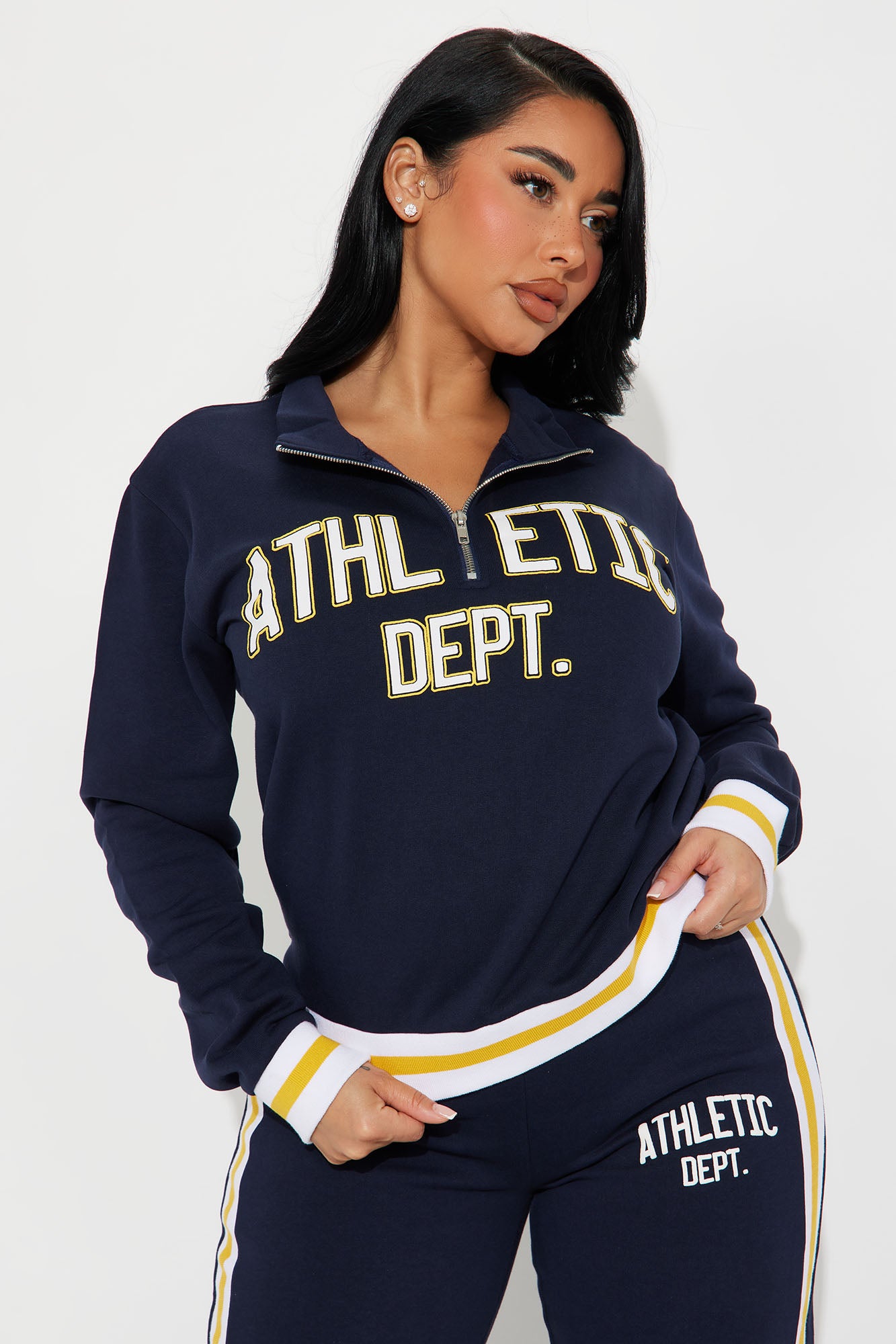 Athletic Dept. Fleece Pant Set - Navy