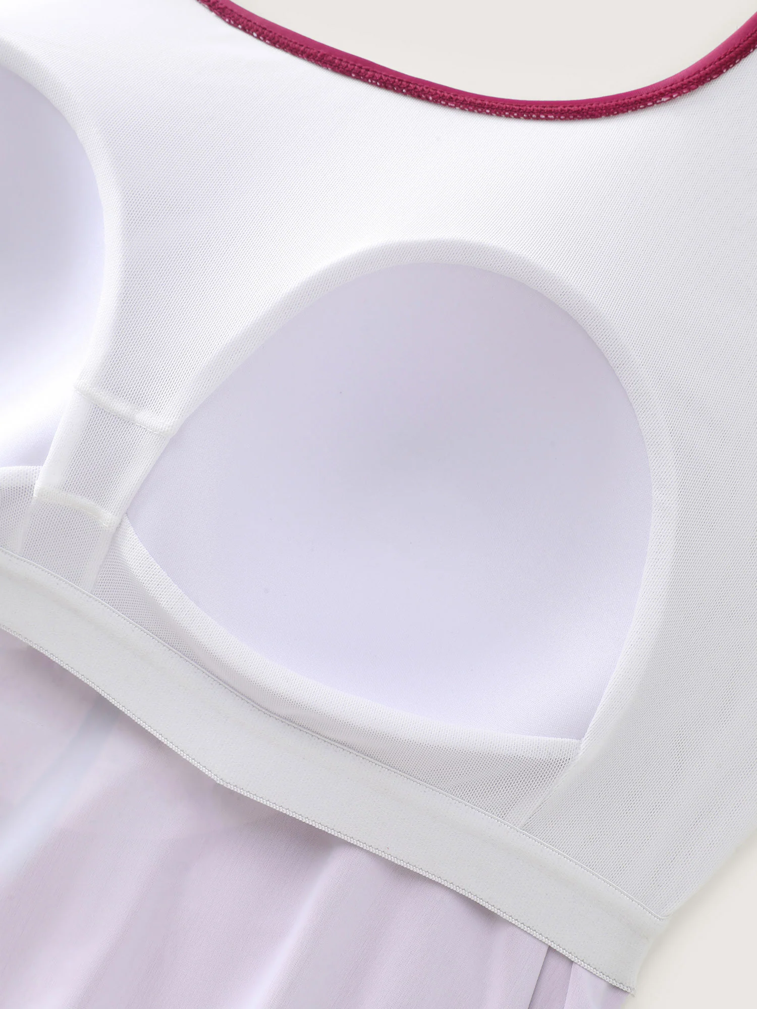 Island Print Drawstring Adjustable Swim Top