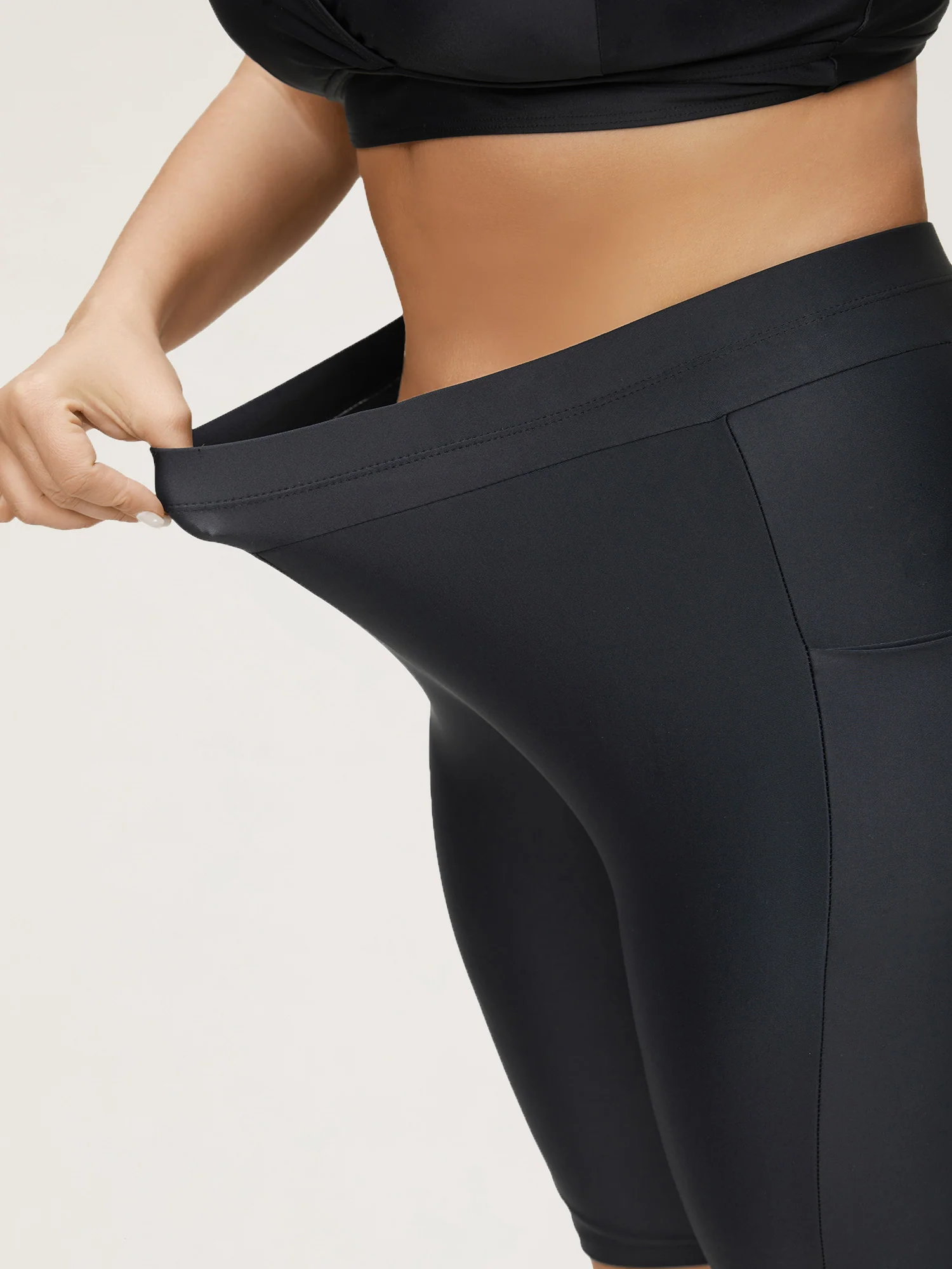 Super Stretchy Pocket Skinny-Fit Swim Bottom