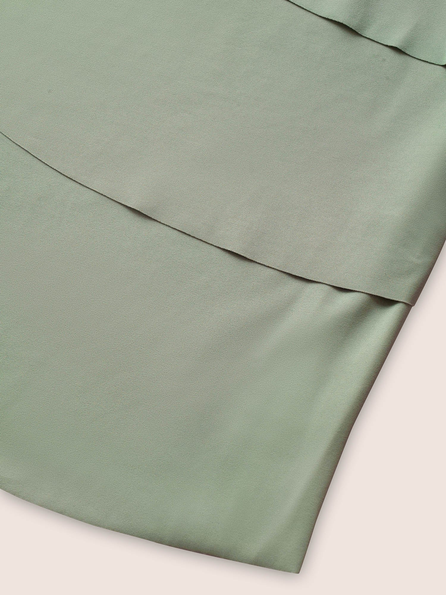 Knotted Front Ruffle Tiered Tankini Top