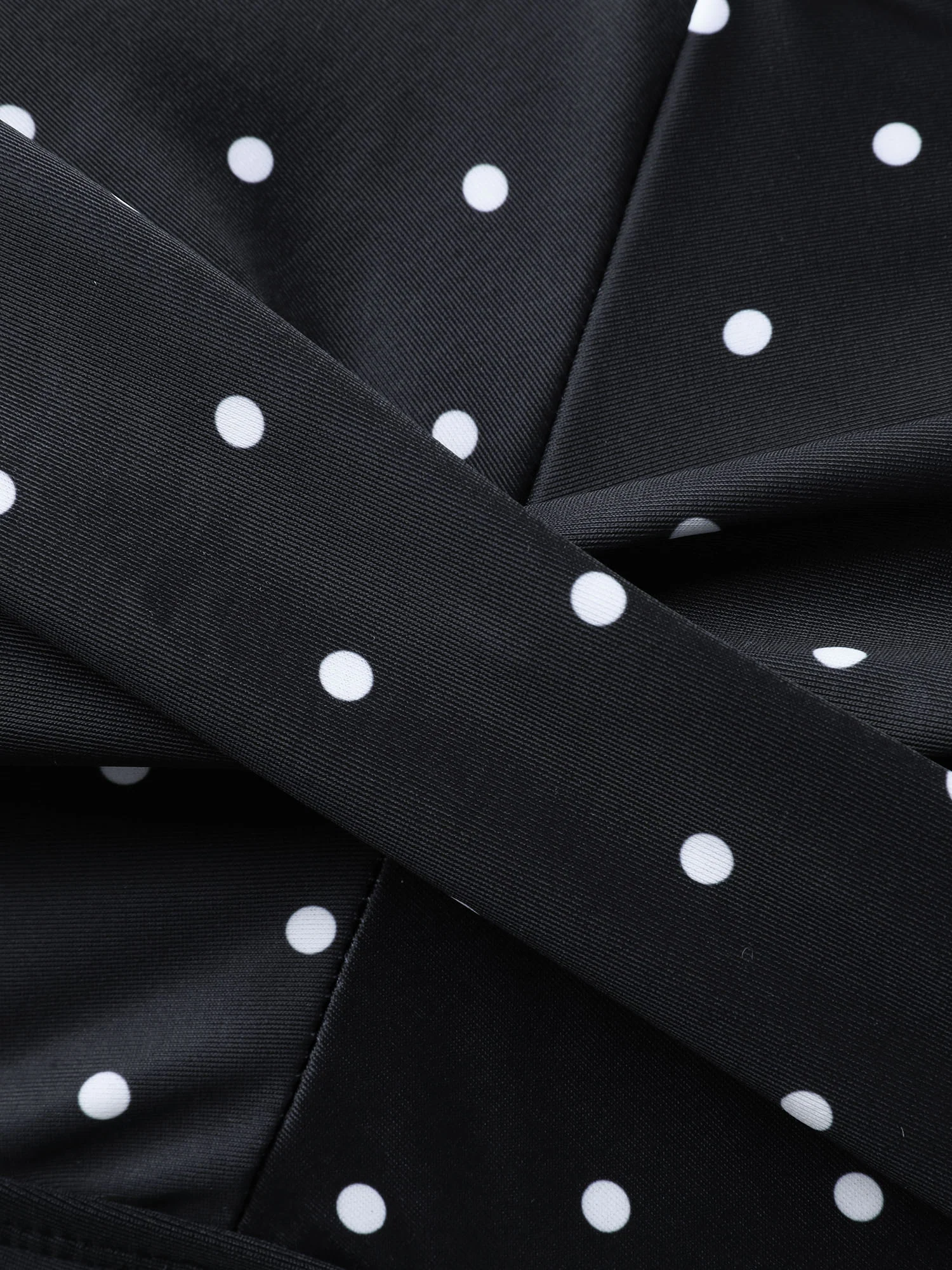 Polka Dots Twist One-Piece Swimsuit