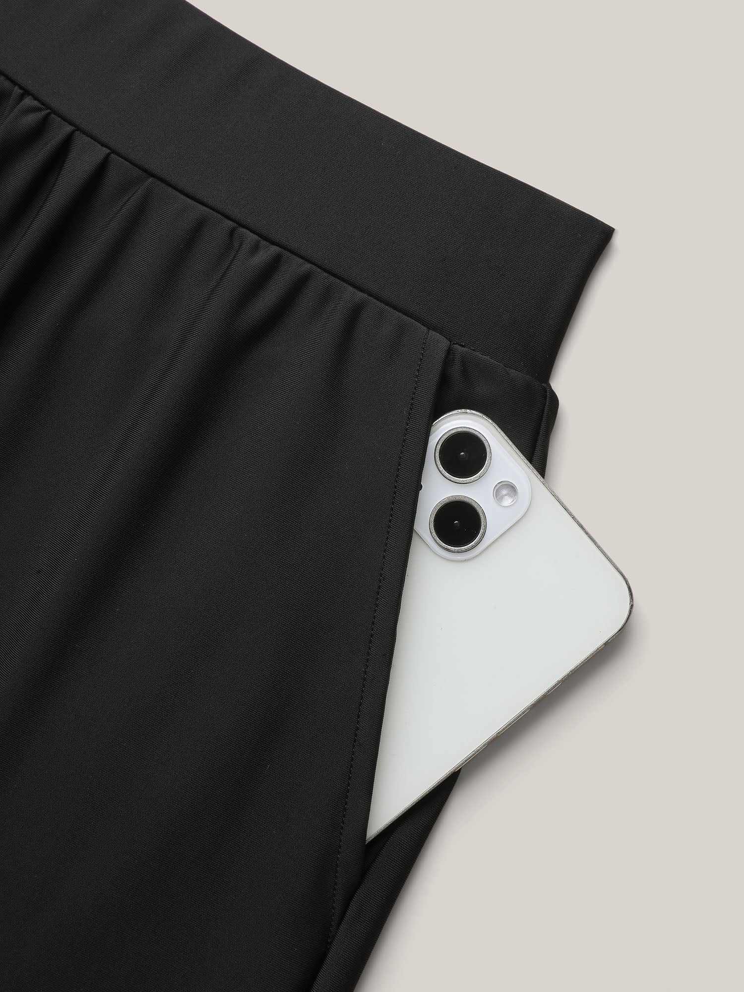 Spliced Webbed Pockets Swim Bottoms