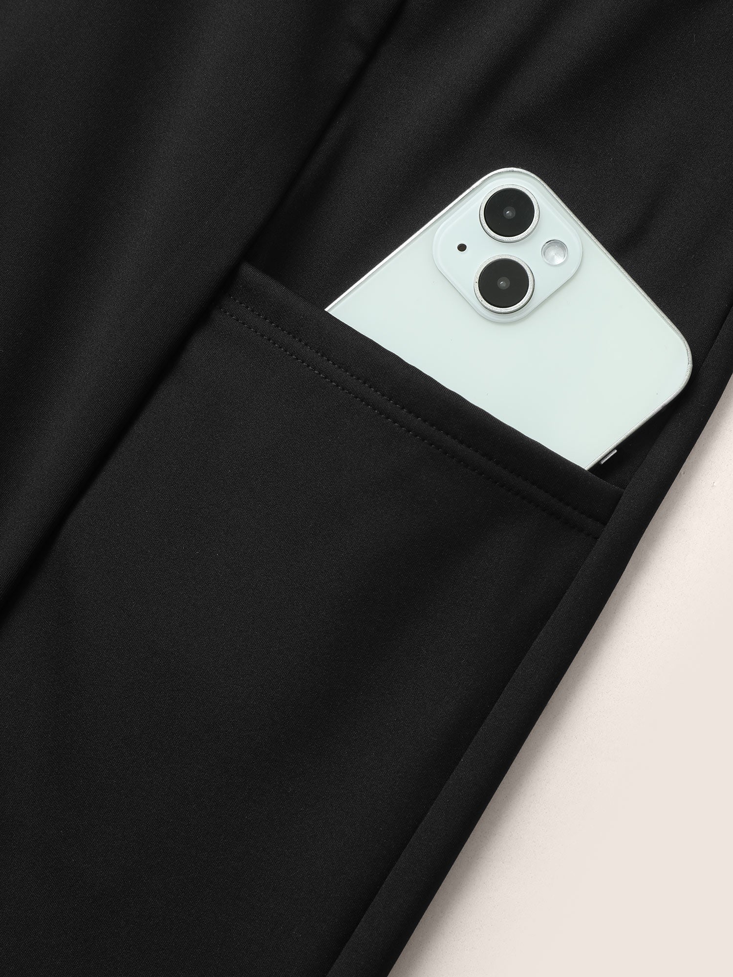 High Rise Pocket Split Side Swim Bottom