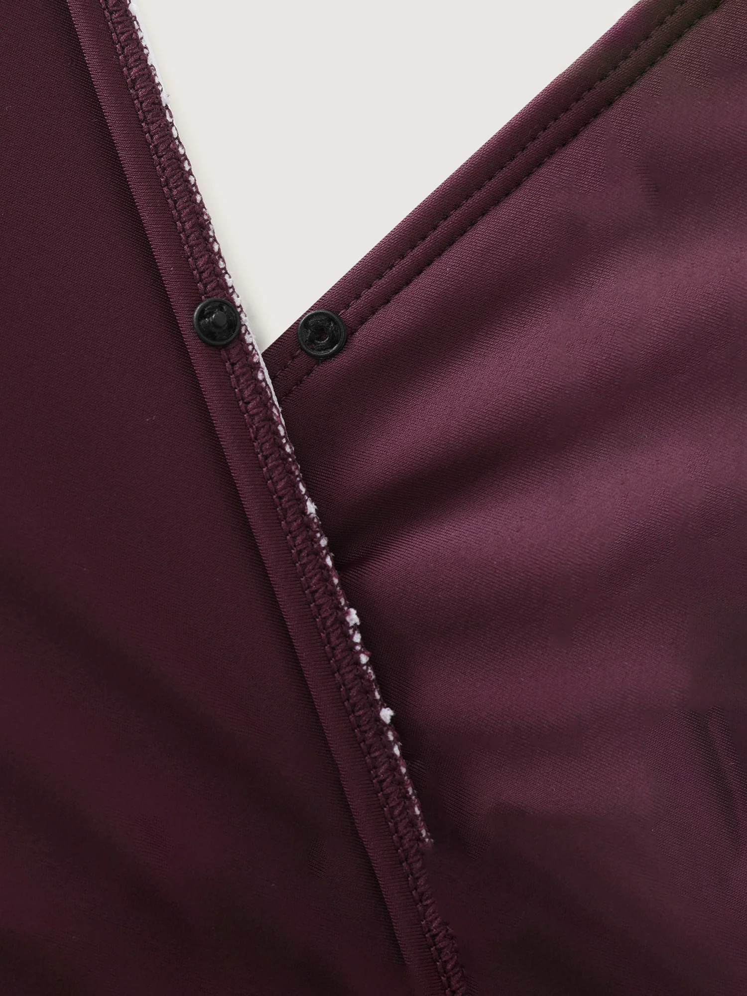 Surplice Neckline Belted Plain One-Piece Swimsuit