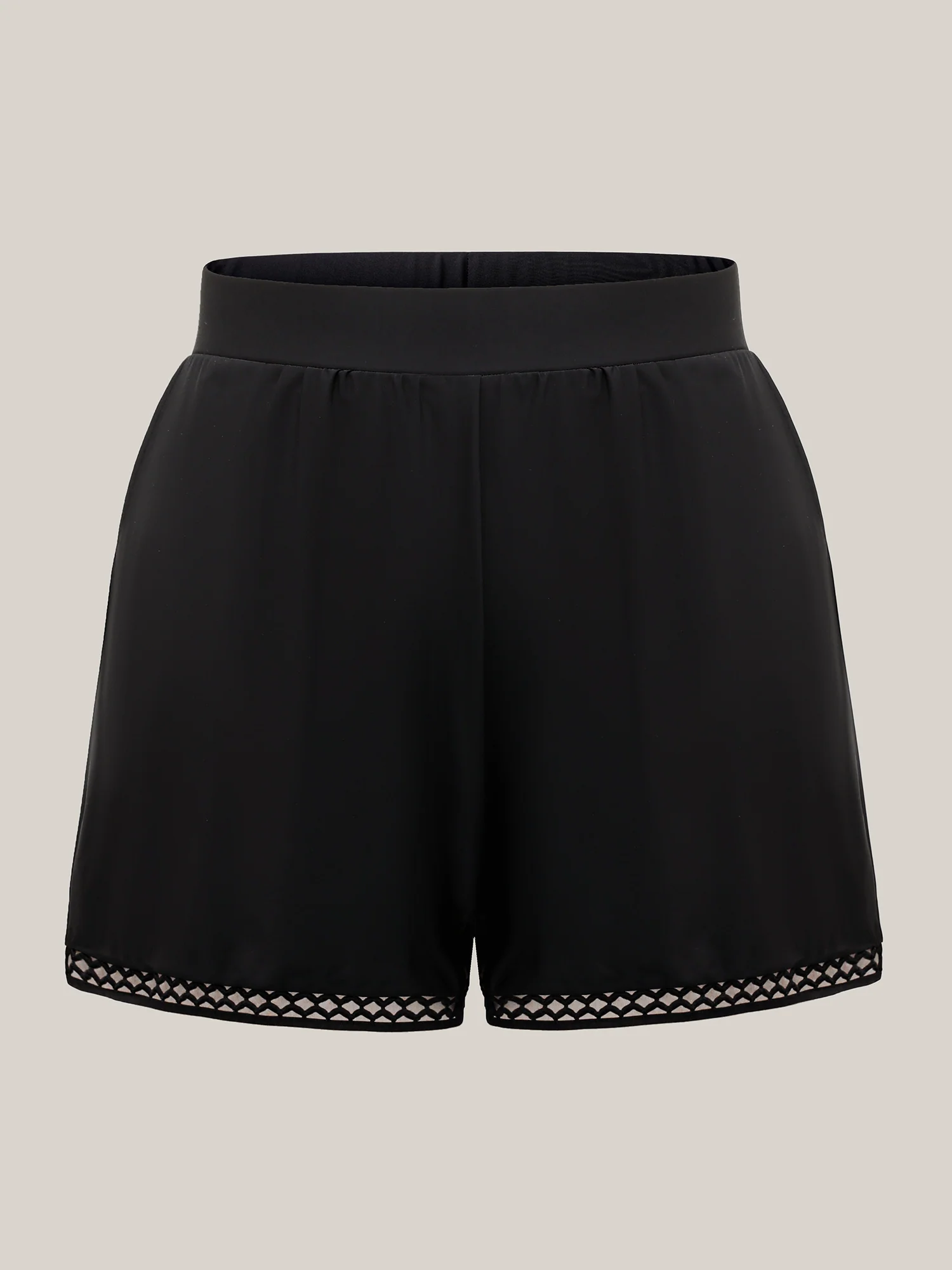 Spliced Webbed Pockets Swim Bottoms