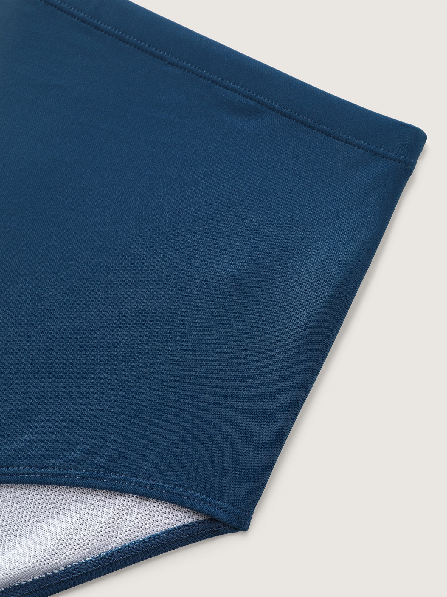 Ruffled Hem Flutter Sleeve Drawstring Swim Dress