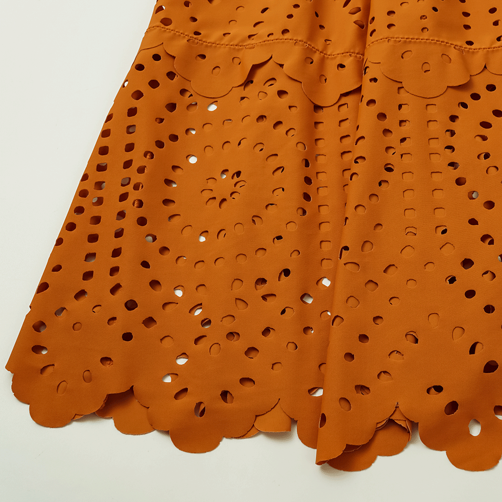 Sling Cut Out Bow Tie One Piece Swimsuit and Skirt