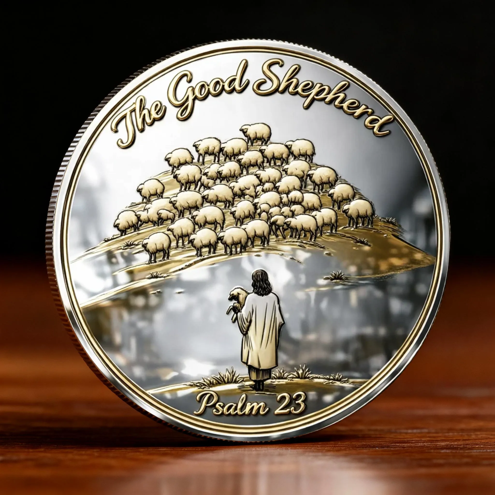 🏆New Year 60% OFF - 🙏“Thou Art With Me” Faith Commemorative Coin