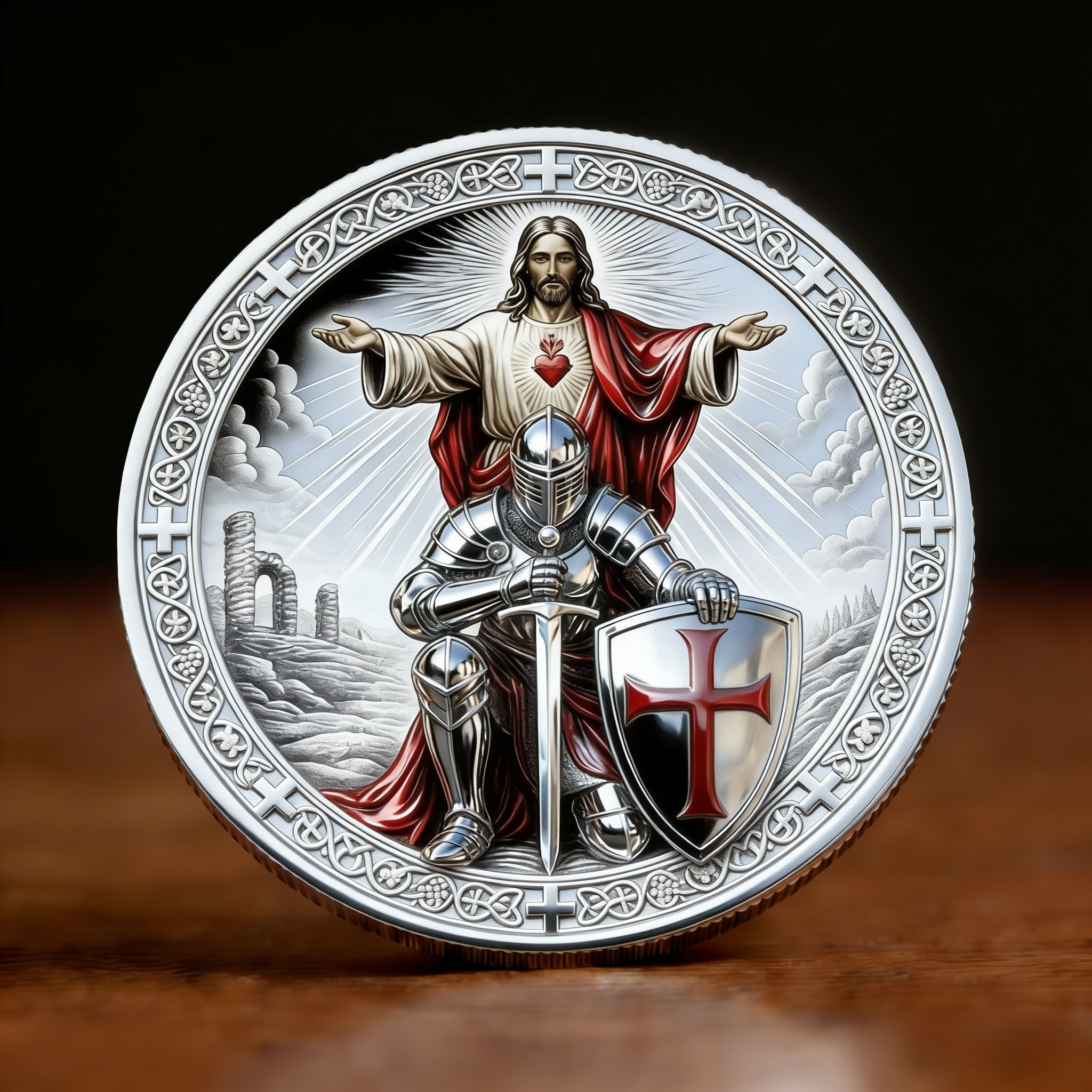 🏆New Year 60% OFF- Saint Michael Guardian Coin