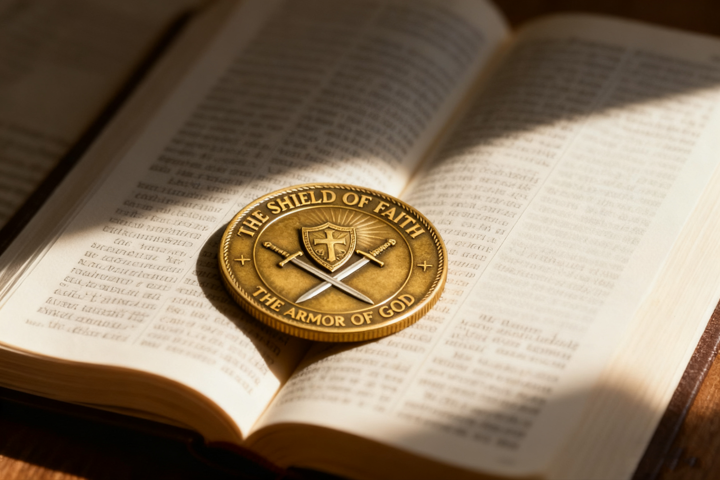 ⚔️ “Faith Over Fear” — The Knight’s Coin That Carries God’s Strength