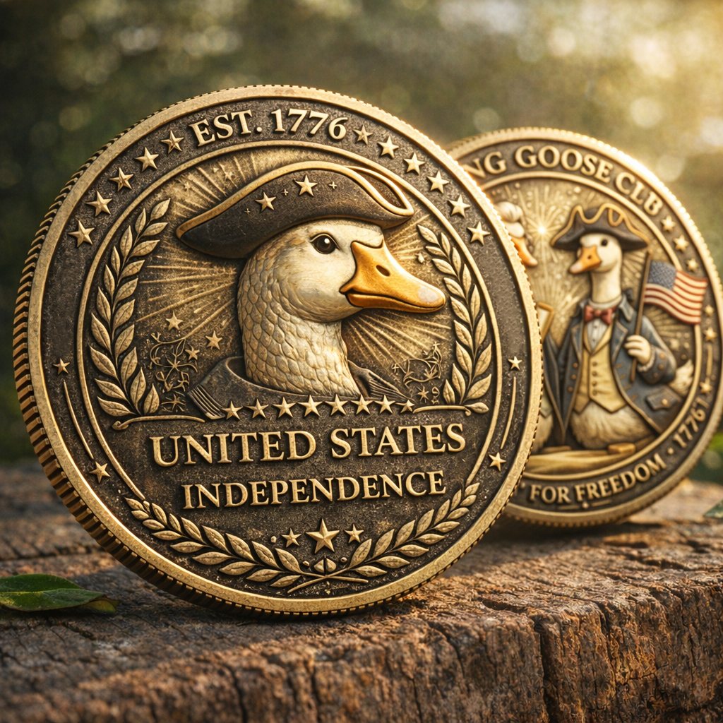🏆Flash Sale 60% OFF - Founding Goose Club Limited Edition Coin