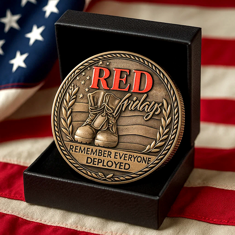 Red Friday Commemorative Coin