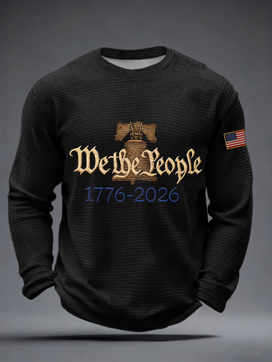 Men's 250th Waffle Long Sleeve T-Shirt