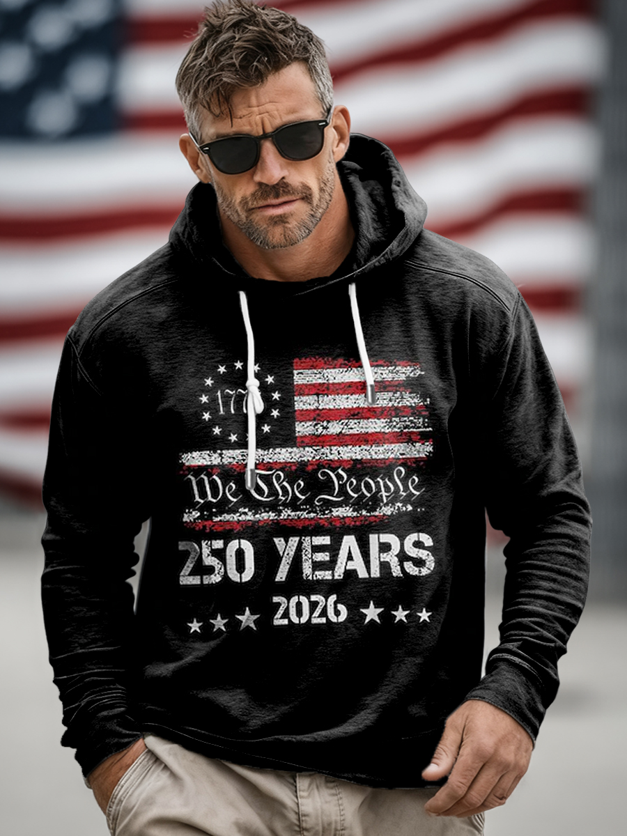 Men's Vintage 250th Anniversary Commemorative Hoodie