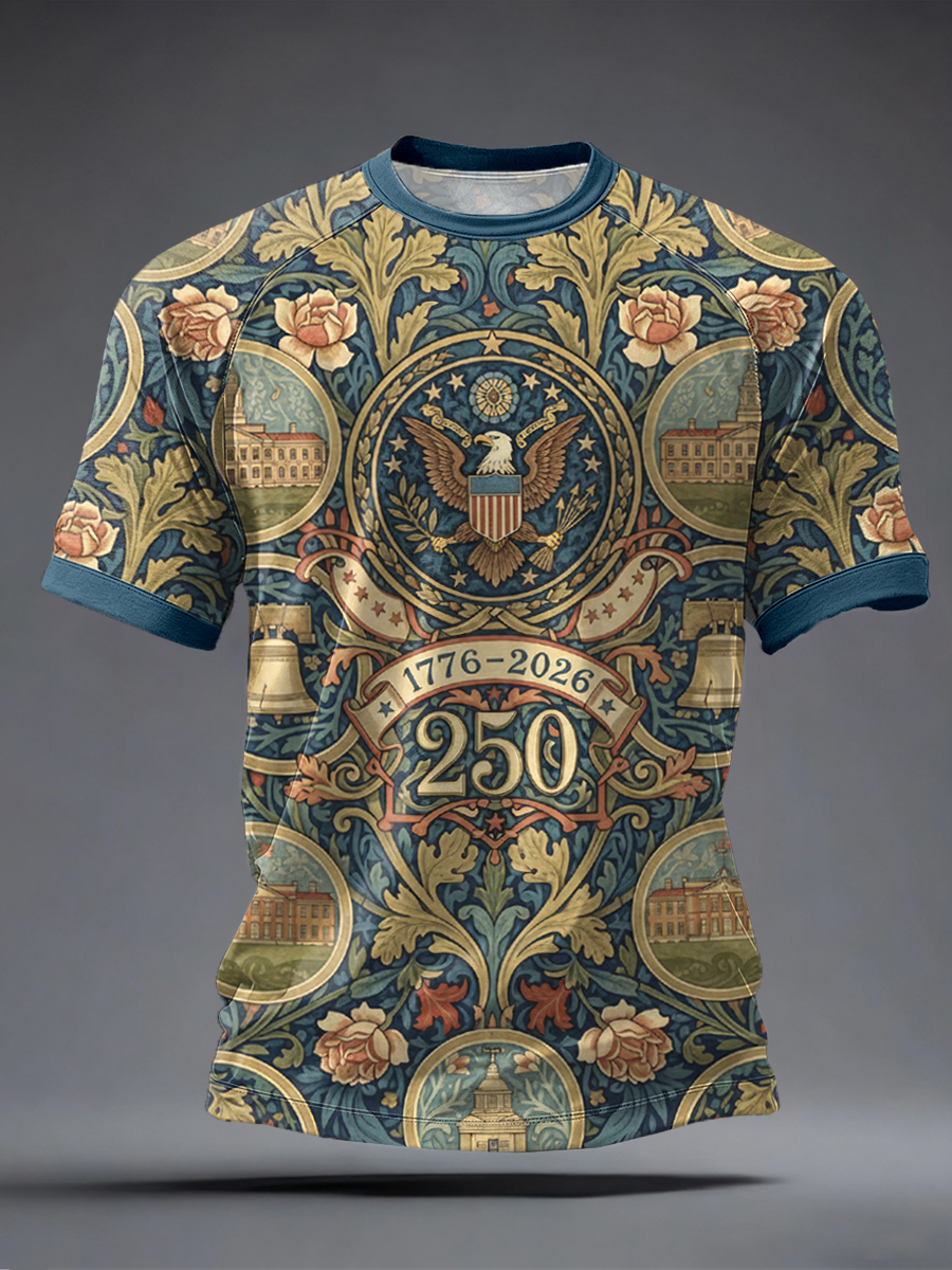 Men's 250th Anniversary Print T-Shirt