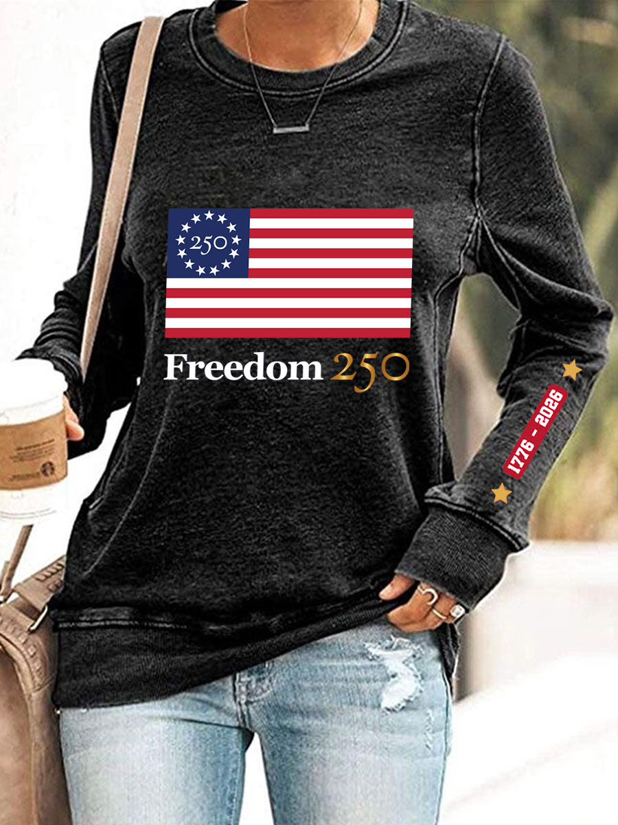 Women's 250th Anniversary Print Sweatshirt