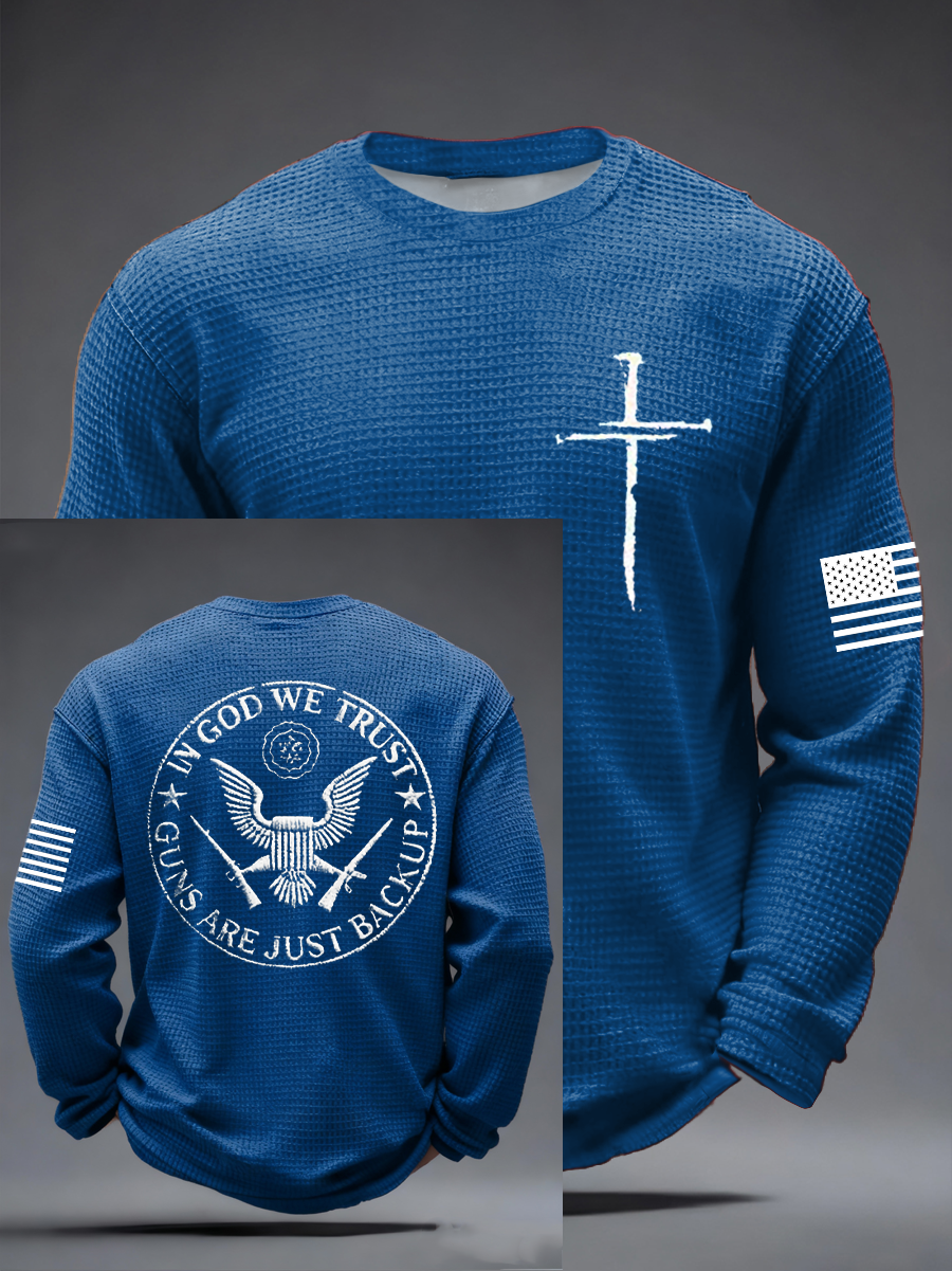 Men's Faith Waffle Long Sleeve T-Shirt