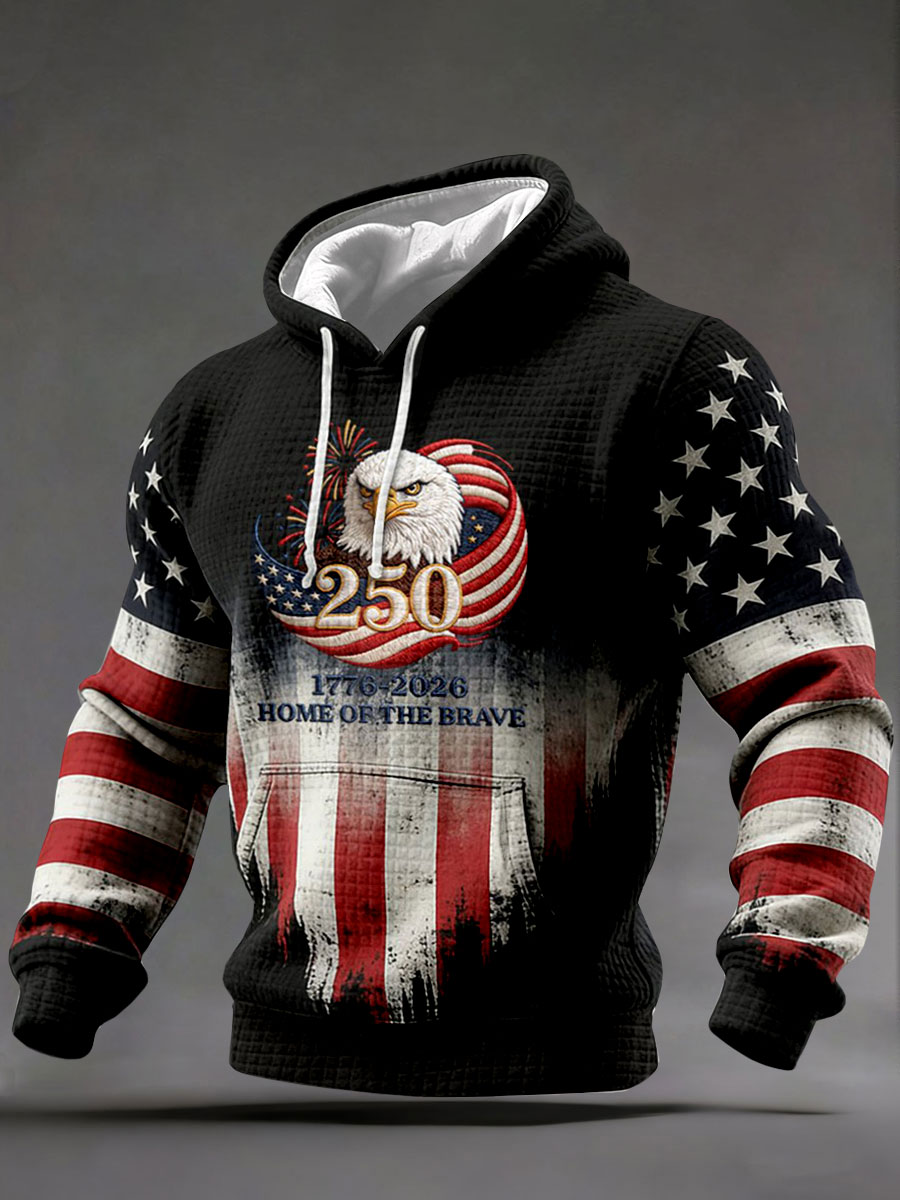 Men's 1776-2026 Home of the Brave Hoodies