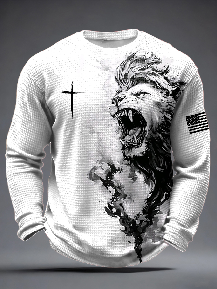 Men's Faith Waffle Top