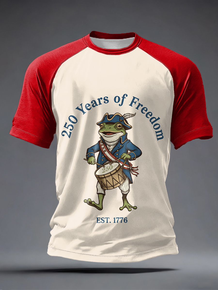 Men's American 250th Anniversary Print T-Shirt