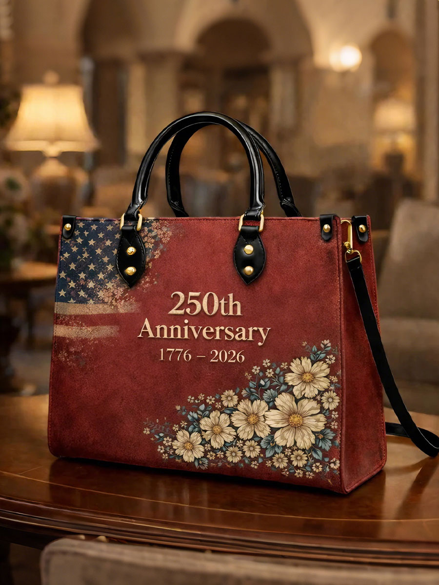 Women's 250th Anniversary Flag Floral Handbags