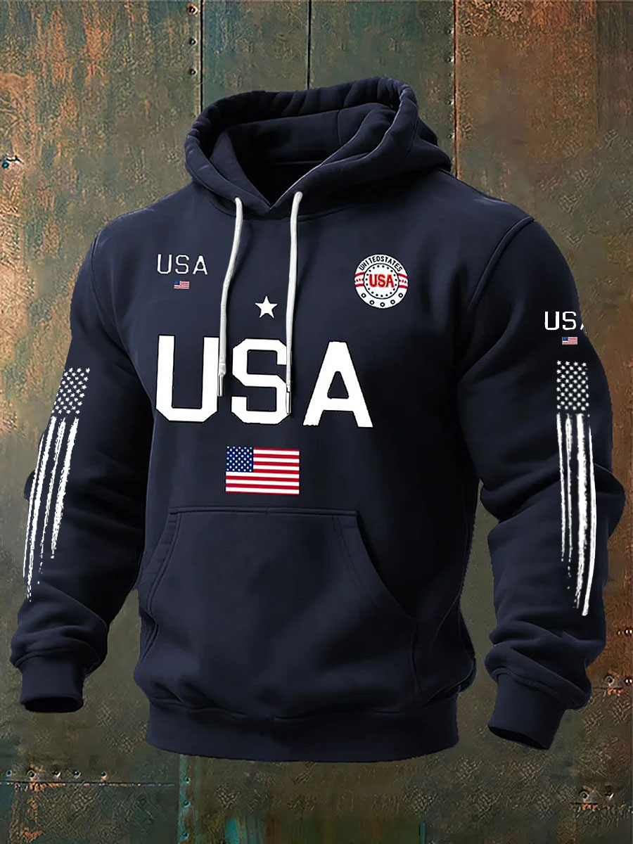 Men's USA Patriotic Hoodies